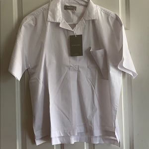 Everlane 00 Cotton Short Sleeve Popover Shirt